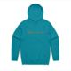 Script Hoodie - Teal/Orange