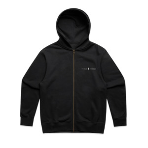 Icon Zip Hoodie - Black
