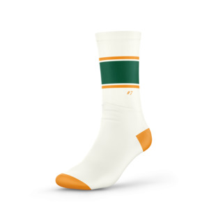 Basketball Socks Stripe - Green