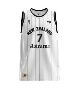 Aotearoa: Kids Kiwi Singlet - White