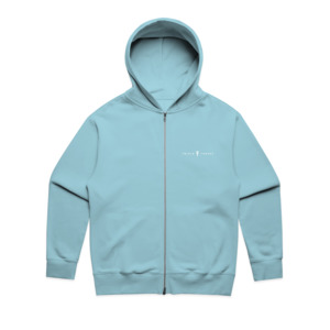 Kids Icon Zip Hoodie - Baby Blue