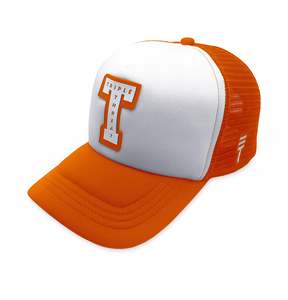 Adults Hats: Trucker Hat - Orange