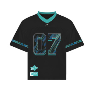 New Arrivals Basketball Apparel: Kids Football Jersey - Black