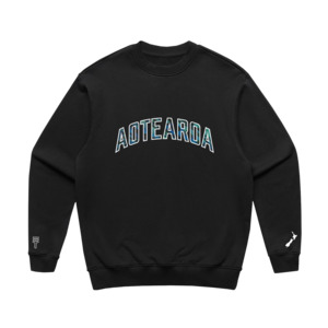 Aotearoa: Kids Aotearoa Paua Crew - Black
