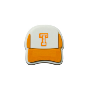 Trucker Hat Shoe Charm - Orange