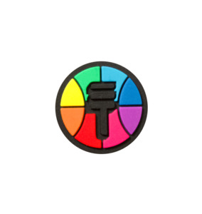 T ball Shoe Charm - Multicolour