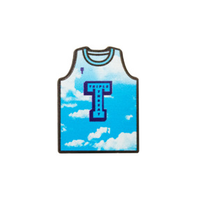 Sky Singlet Shoe Charm - Blue