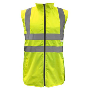 Unisex Hi Vis Fleece Lined Wet Weather Vest Triton Sourcing