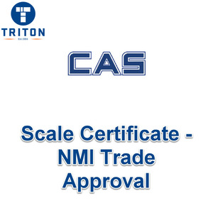 Products: CAS Scale Certificate up to 30KG
