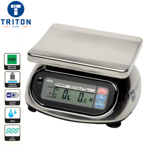 A&D Bench Scale Waterproof Stainless SK-WP