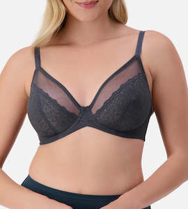 Non Padded Bras: SHEER MINIMISER BRA