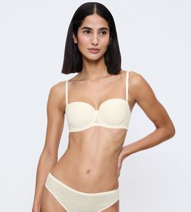 SIGNATURE SHEER STRAPLESS WIRED PADDED BRA