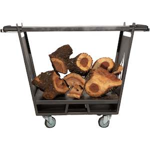 Firewood Ovens Accesories: Runko Modular Woodfire Storage Cart