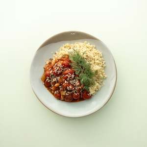 Tuscan Stewed Beans enriched with Organic Chicken