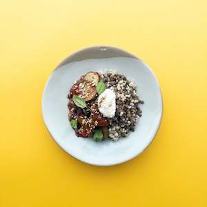 Ratatouille enriched with Organic Chicken