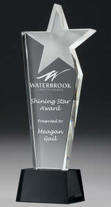 Products: Star tower crystal trophy