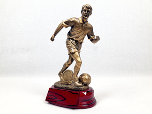 Figurines & Resin Trophies – Trophy Specialists & Engraving: Football Running Male Trophy