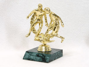 Trophies – Trophy Specialists & Engraving: Football Double in Wreath Trophy