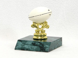 Trophies – Trophy Specialists & Engraving: White Rugby Ball Trophy