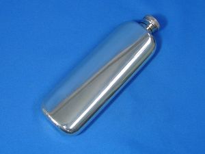 Gifts: [SF224] Pewter Hipflask 3oz