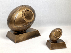 Figurines & Resin Trophies – Trophy Specialists & Engraving: Rugby Ball Trophy