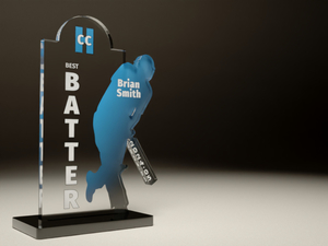 Products: Cricket Silhouette Trophy