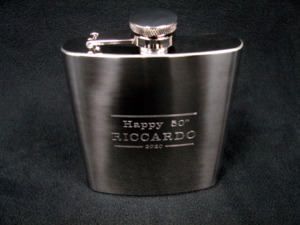 Gifts: Stainless Steel Hipflask 8oz