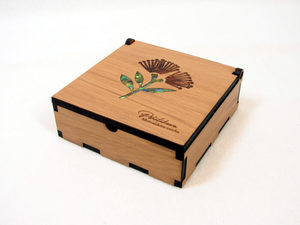 Boxes: Pōhutukawa Coaster Set