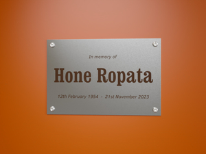 Stainless Steel Memorial Plaque