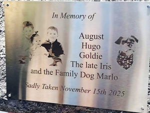 Products: Stainless Steel Memorial Plaque