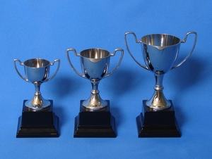 Trophies – Trophy Specialists & Engraving: Miniature Nickel Cup Range