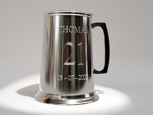 Gifts: [002] 1 Pint Pewter Tankard