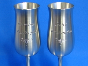 Gifts: Royal Selangor Pewter Flute Goblets (180ml)