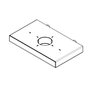 Products: DUO: TD-3201 - Lower s/s baffle plate Tropicair