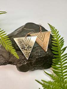 Earrings: Matariki Tapatoru