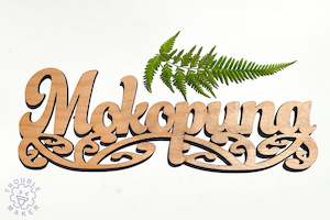 Recommended: Mokopuna sign art, carved of wood