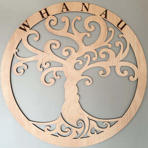 Recommended: Whanau Tree, whakapapa, family tree of life carved wood