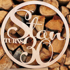 Custom: Celebration Backdrop Sign