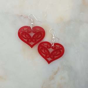 New: Manawa Heart Earrings