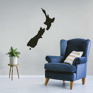 Wall Art: New Zealand in Wood