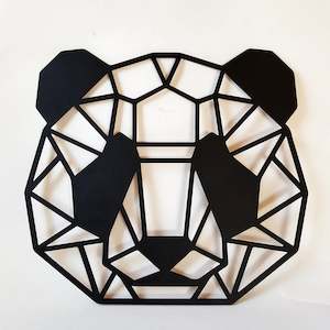 Wall Art: Geometric Panda