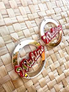 Jewellery: Wahine hoops