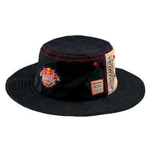 Sportswear Mens Sportswear: TROY LEE DESIGNS X REDBULL RAMPAGE MIND MELT BOONIE HAT COAL / CEMENT