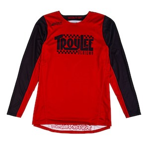 Mens: SCOUT GP JERSEY BIG LEE BLACK / BURNT ORANGE