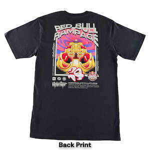 TROY LEE DESIGNS X REDBULL RAMPAGE ALTERED REALITY SHORT SLEEVE TEE COAL