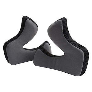 Moto Helmet Parts: AIR CHEEKPAD SET BLACK