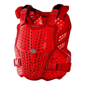 Moto Protection: ROCKFIGHT CHEST PROTECTOR RED