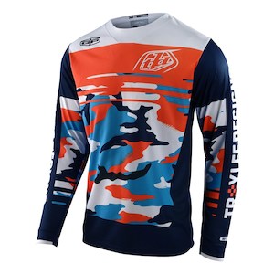 Moto Collections Moto Gp: GP JERSEY FORMULA CAMO NAVY / ORANGE