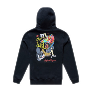 HERITAGE PULLOVER HOODIE BLACK