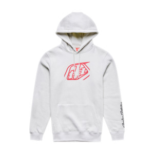 BADGE PULLOVER HOODIE PUMICE